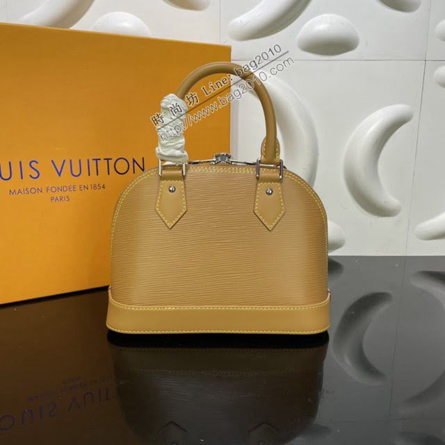 LOUIS VUITTON專櫃新款包包 路易威登Alma BB手袋 LV刺繡肩帶手提肩背斜挎女包  ydh4117